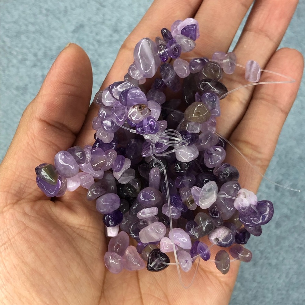 Amethyst beads
